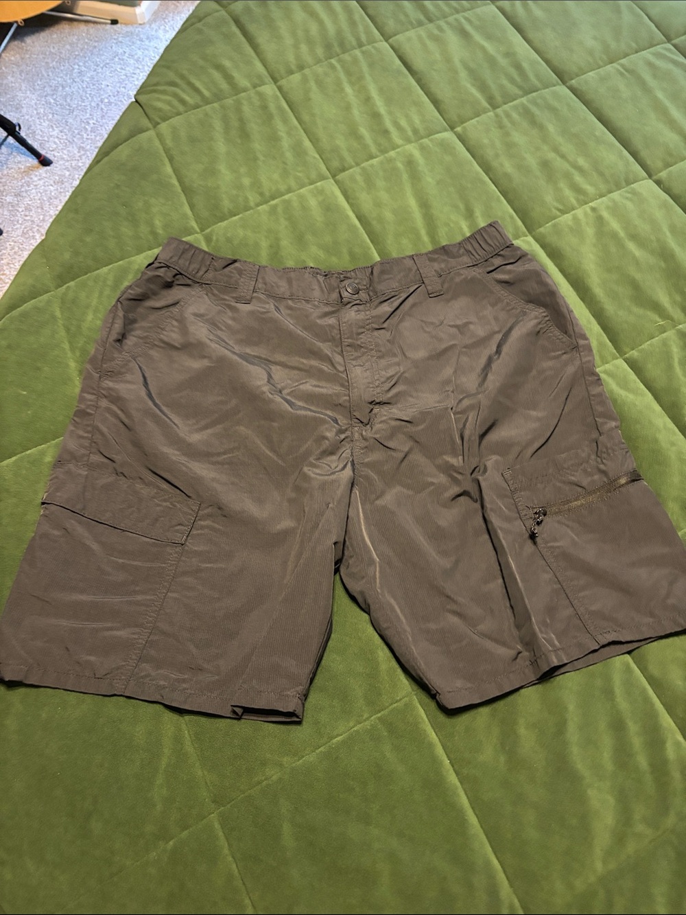 Wrangler Men's Cargo Shorts - Nylon Black Pinstripe